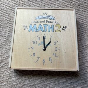 Simply Good and Beautiful Math 2 Math Box